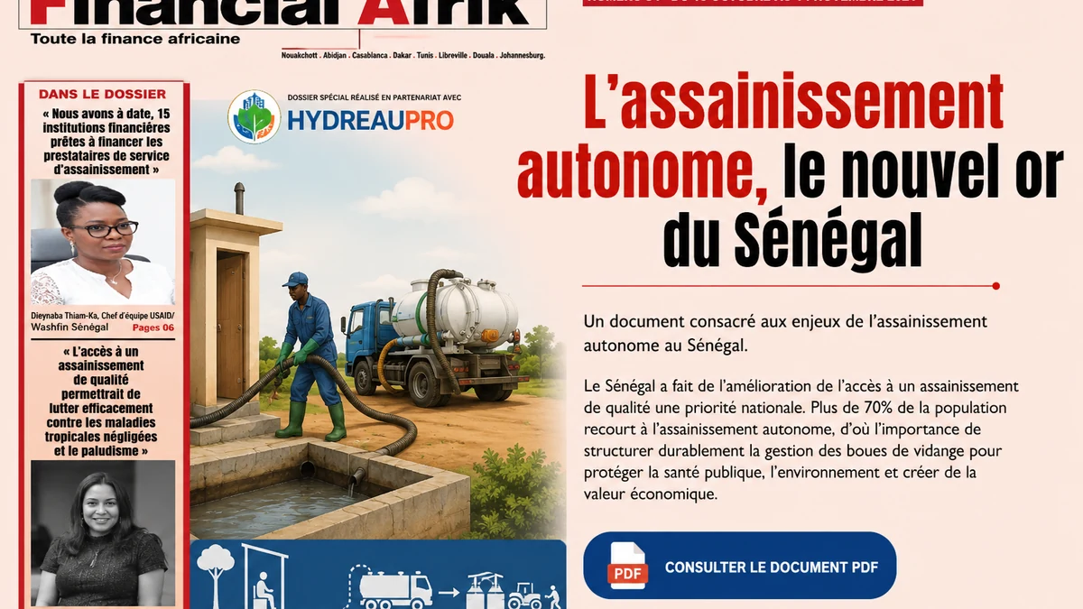 Aperçu de la publication : L’assainissement autonome, le nouvel or du Sénégal